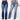 Ladies High Waist Long Denim Jeans
