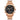 Multifunctional Men's Steel Strap Watch Double Display Sports
