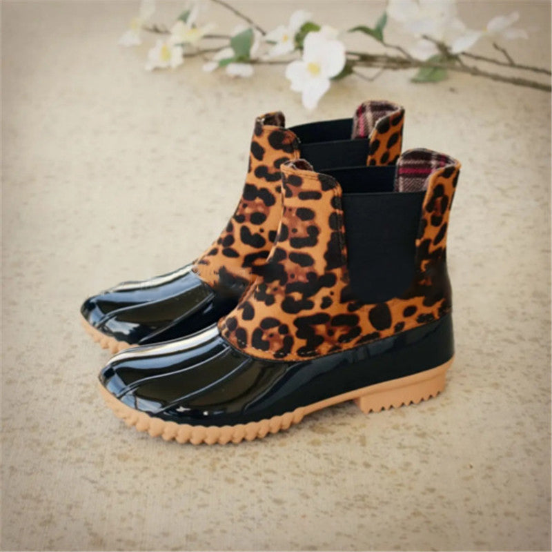 Waterproof boots rain boots casual boots