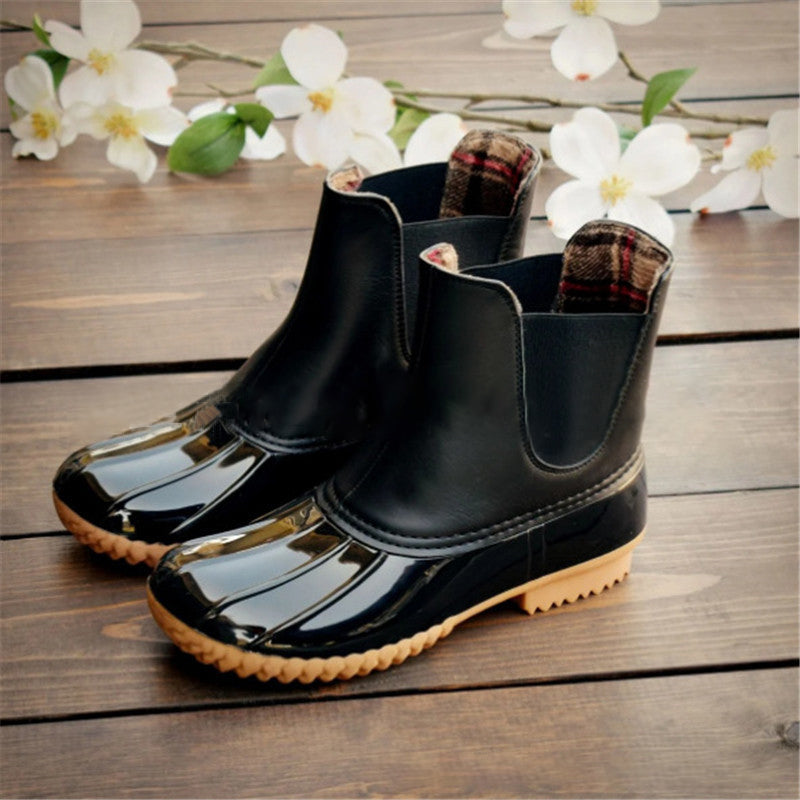 Waterproof boots rain boots casual boots