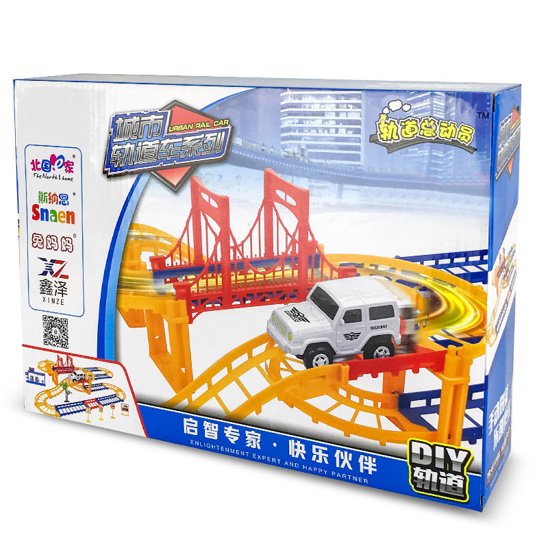 Electric high-speed rail educational toys