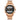 Multifunctional Men's Steel Strap Watch Double Display Sports