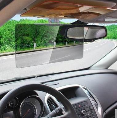 HD car anti-glare day & night vision driving visor