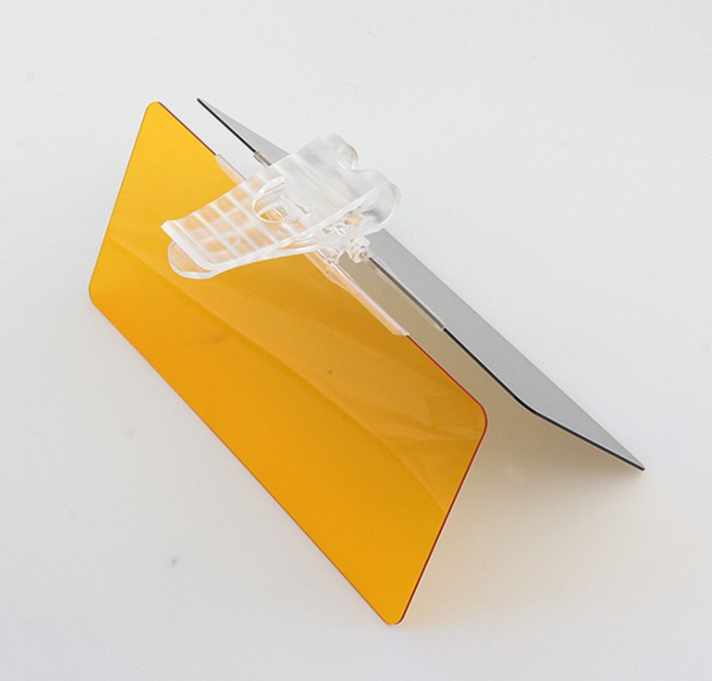 HD car anti-glare day & night vision driving visor