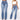 Ladies High Waist Long Denim Jeans