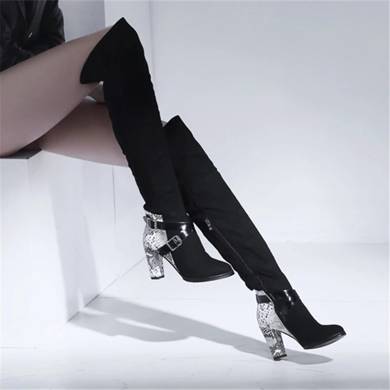 Above the knees classic boots