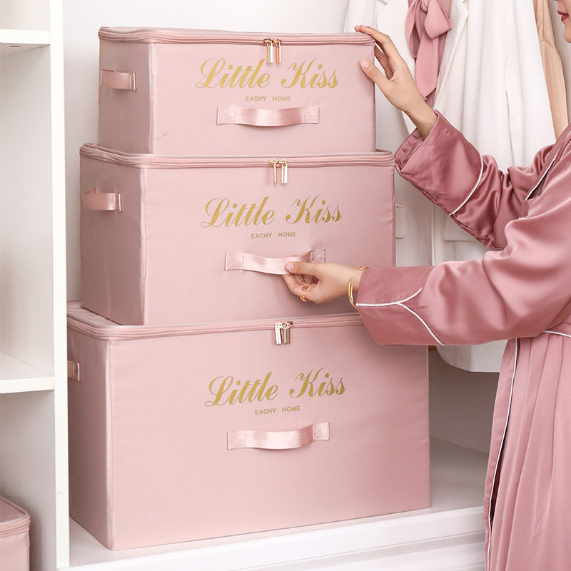 Folding storage box