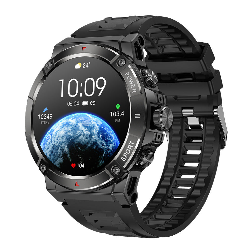 Altitude Air Pressure Compass Local Music Three-proof Sports Watch