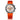 Thin Rubber Strap Quartz Watch Fashion Clock Six-pin Timing Sports Wrist