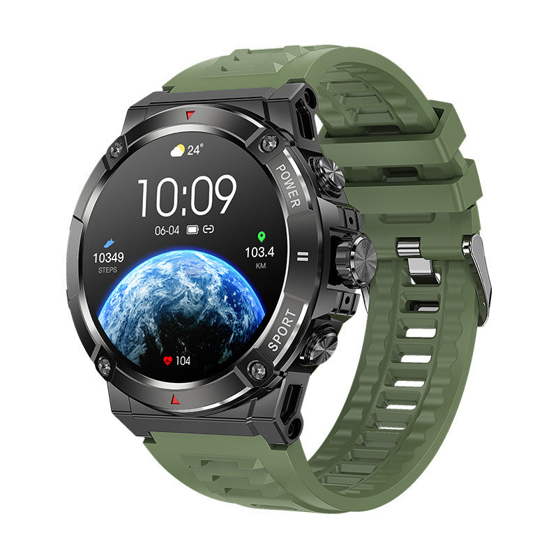 Altitude Air Pressure Compass Local Music Three-proof Sports Watch