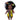 African Doll 30cm Children's Play House Vinyl Simulation
