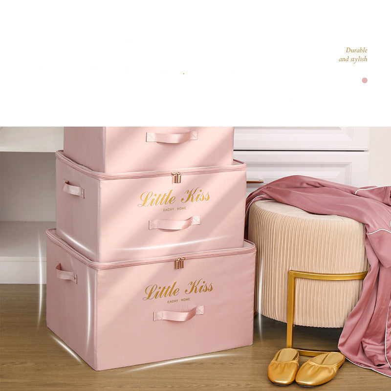 Folding storage box