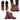 Cartoon Digital Printed Women's Oversized High Top Leather Boots