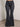 Button Fly Flare Jeans