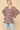 Animal Print Button Down Lapel Collar Shirt With Chest Pocket