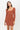 U Neck Of Front And Back Side, Basic Rib Dress With Long Sleeve