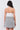 White & Black Floral Crochet Sleeveless Strapless Smock Back Detail Mini Dress