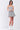 White & Black Floral Crochet Sleeveless Strapless Smock Back Detail Mini Dress