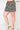 Leopard Printed Side Pocket Shorts With Waist Detail