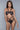 2 Piece. Lace Cup Wireless Bra, With Studs Along Straps And High-waisted Crotchless G-string Panty