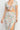 Front Knot Floral Top & Ruched Maxi Skirts Set