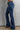 Button Fly Distressed Bootcut Jeans